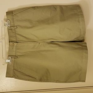 NWT Lauren Ralph Lauren Ladies High Waist 7" Inseam Khaki Shorts Size 4